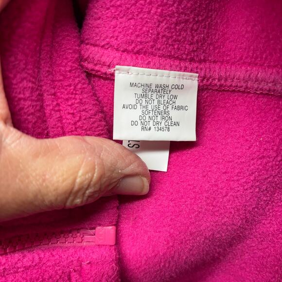 Vineyard Vines Pink Fleece Vest - Women's‎ Size Small - Picture 8 of 11